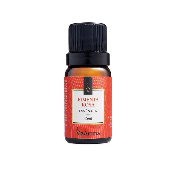 Essência Via Aroma Pimenta Rosa - 10 ml