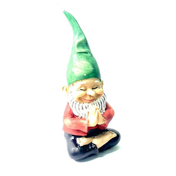 Duende em Resina Verde - 17cm