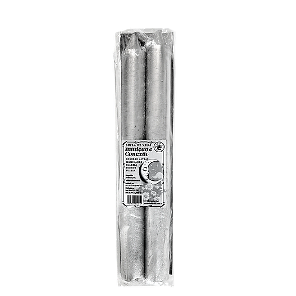 Dupla de Velas das Almas 22cm - Intuição e Conexão