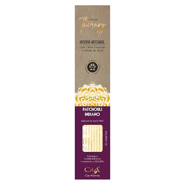 Incenso Cia Therapy - Patchouli Indiano