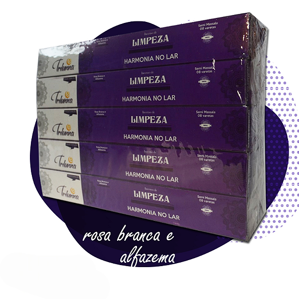Box Limpeza Semi Massala Trilunna Harmonia no Lar