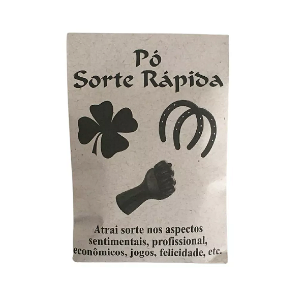Sachê - Pó Sorte Rapida
