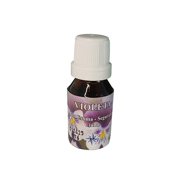 Essência Importada de Violeta 15ml - Auto Estima e Segurança