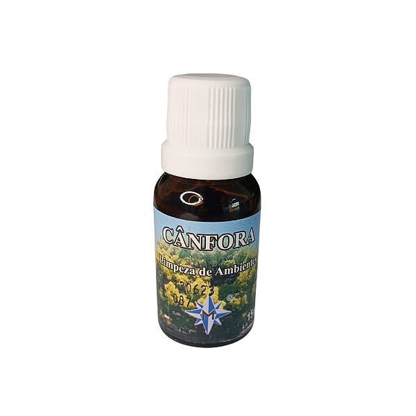 Essência Importada de Cânfora 15ml - Limpeza de Ambientes