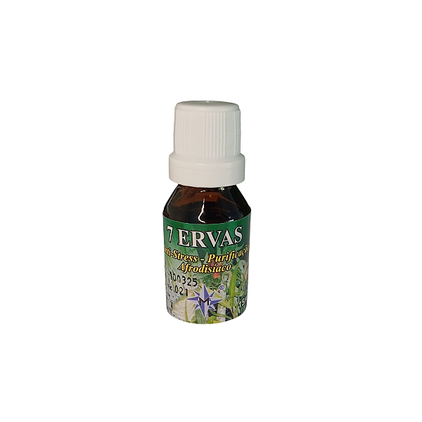 Essência Importada de 7 Ervas 15ml - Purificante e Afrodisíaco
