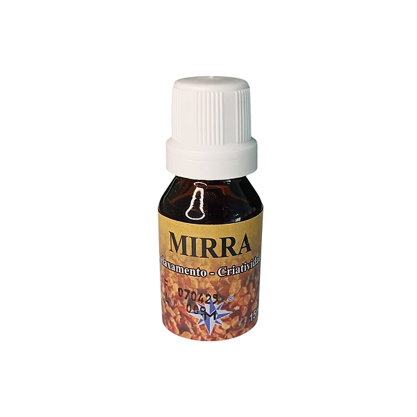 Essência Importada de Mirra 15ml - Relaxamento e Criatividade
