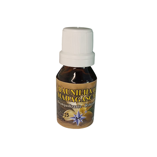 Essência Importada de Baunilha de Madagascar 15ml - Tranquilidade e Relaxamento