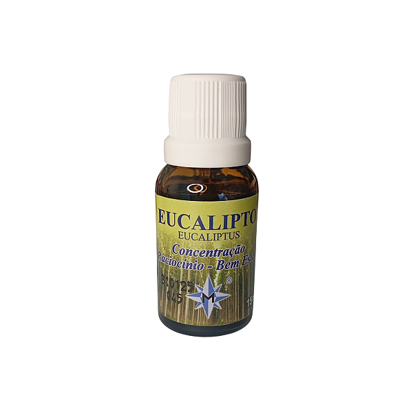 Essência Importada de Eucalipto 15ml - Concentração e Racionalismo