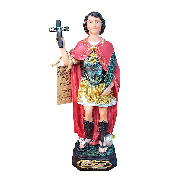Estatueta em Resina - Santo Expedito 19cm