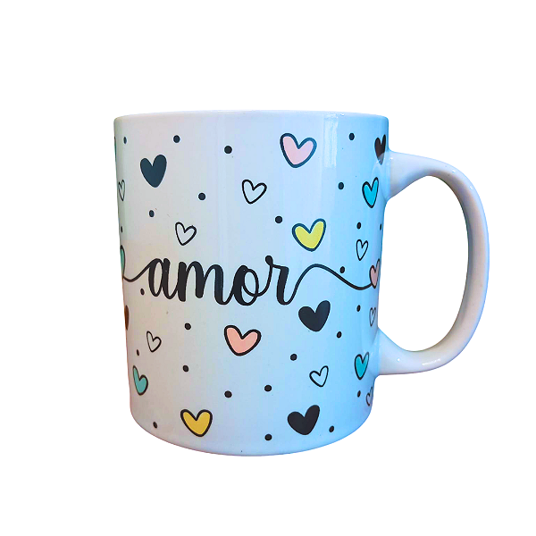 Caneca de Porcelana 320 ml - Amor