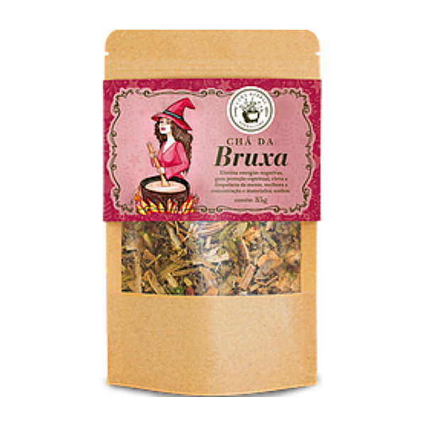 Chá Cura Herbal Sachê Bruxa - 50g