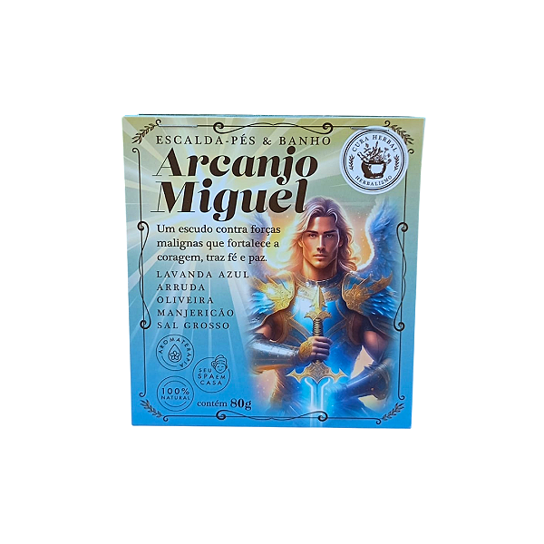 Sal de Banho do Arcanjo Miguel Sache 80g