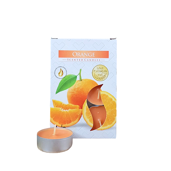 Vela Aura Perfumada Rechaud - Laranja