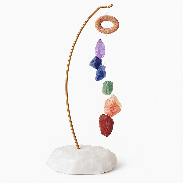 Mobile de Mesa em Pedra - 7 Chakras