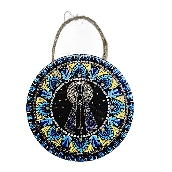 Enfeite de Parede Nossa Senhora Aparecida - Oração Estrelar F