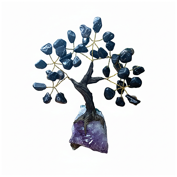 Árvore Pedra Ônix 7 Galhos - 15cm