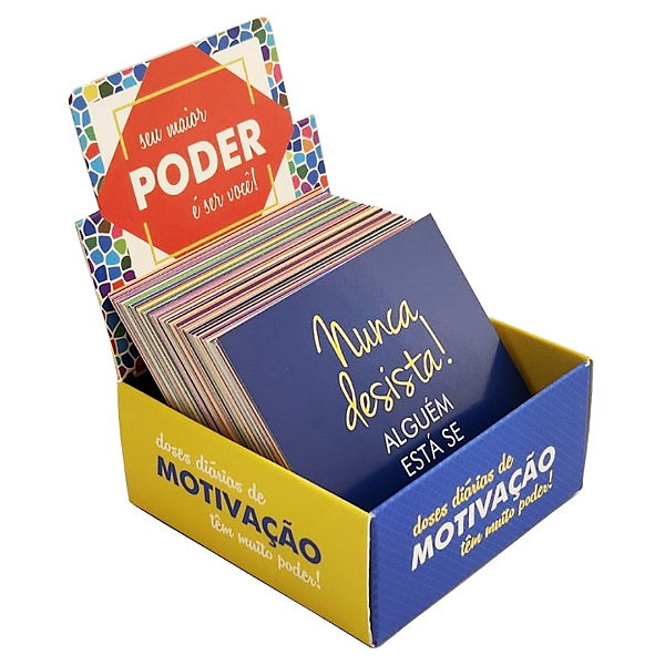 Oráculo de Mensagens Inspiradoras - Poder De Motivação - 100 cartões