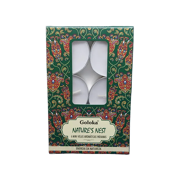 Vela Goloka Perfumada Rechaud - Nature's Nest