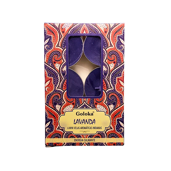 Vela Goloka Perfumada Rechaud - Lavanda