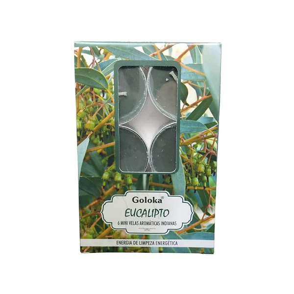 Vela Goloka Perfumada Rechaud - Eucalipto
