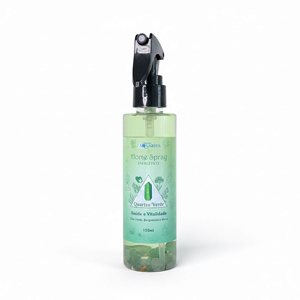 Home Spray Saúde e Vitalidade com Quartzo Verde 150ml