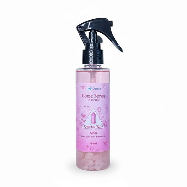 Home Spray Amor com Quartzo Rosa 150ml