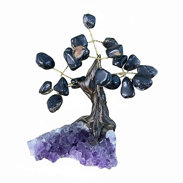 Árvore Pedra Onix 6 Galhos 10 cm