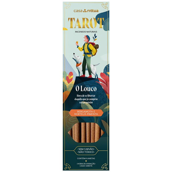 Incenso Nirvana Casa Rittua Linha Tarot - Louco