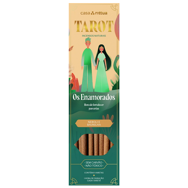 Incenso Nirvana Casa Rittua Linha Tarot - Enamorados