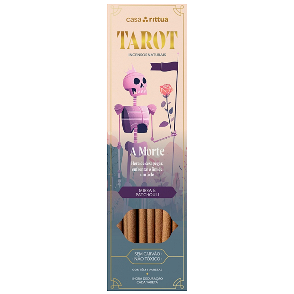 Incenso Nirvana Casa Rittua Linha Tarot - Morte