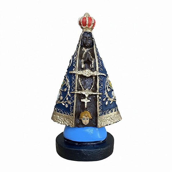 Estátua em Resina Nossa Senhora Aparecida 12cm