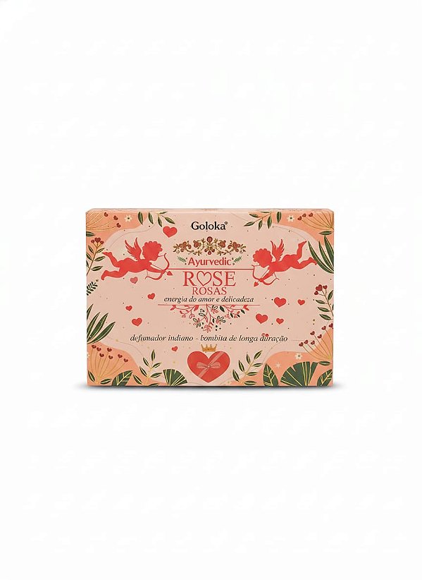 Incenso Goloka Defumador Cone - Rose