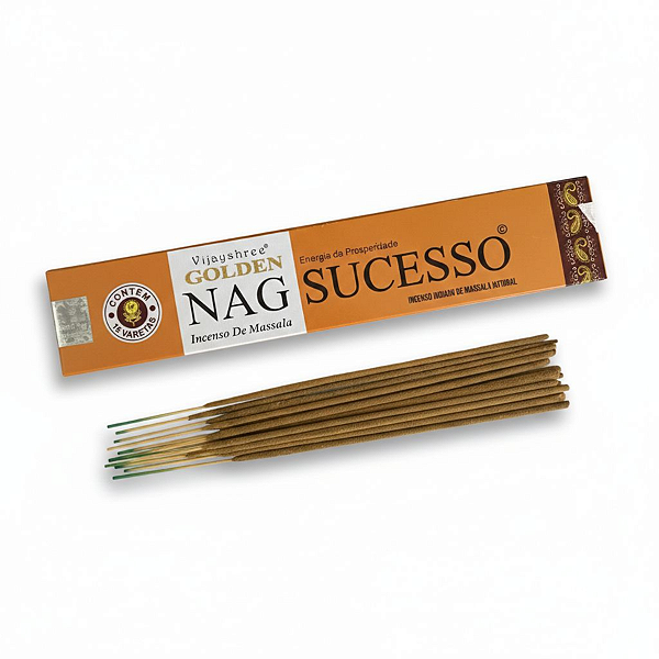 Incenso Nag Golden Vareta - Sucesso