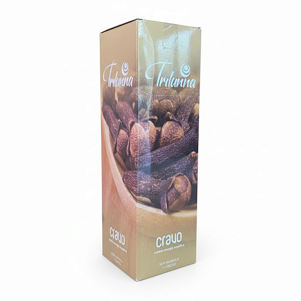 Box Incenso Semi Massala Trilunna Cravo