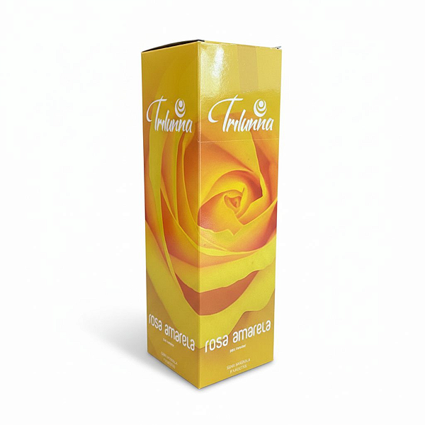 Box Incenso Semi Massala Trilunna Rosa Amarela