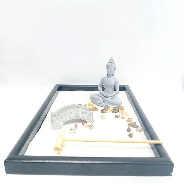 Jardim Zen Buda com Lagoa Peixes G