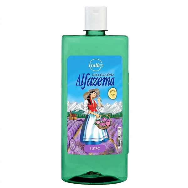 Deo Colônia Alfazema Original Halley Limpeza 1L