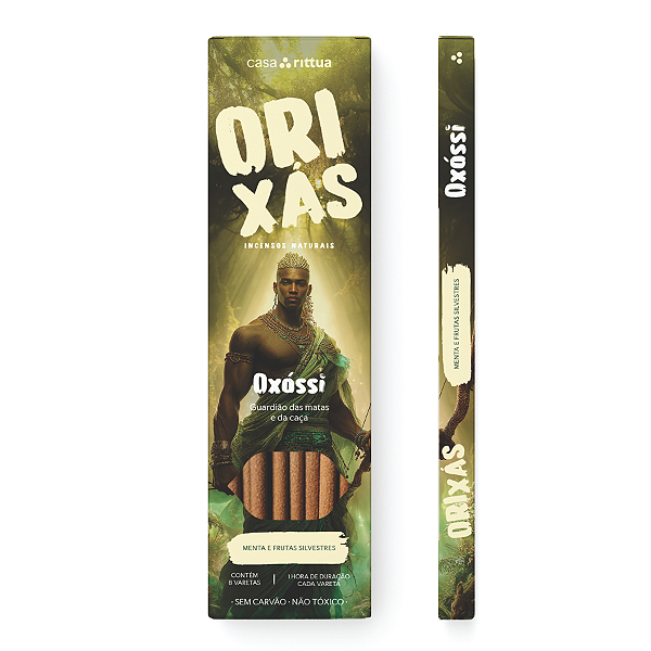 Incenso Nirvana Casa Rittua Linha Orixás - Oxossi