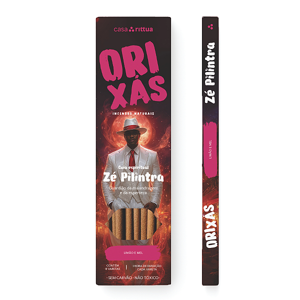 Incenso Nirvana Casa Rittua Linha Orixás - Zé Pilintra