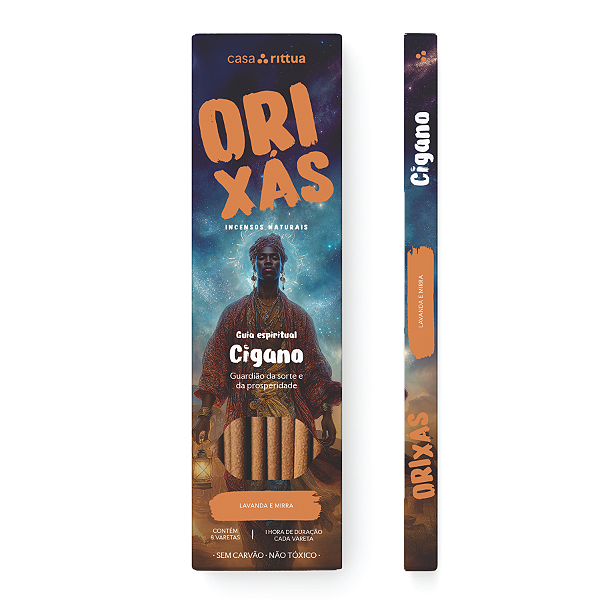 Incenso Nirvana Casa Rittua Linha Orixás - Cigano