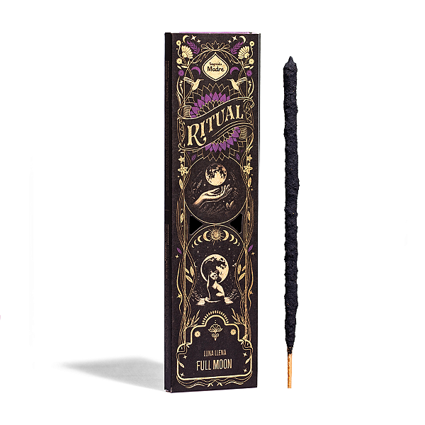 Incenso Sagrada Madre Ritual - Lua Cheia ( Flores Brancas Silvestres )