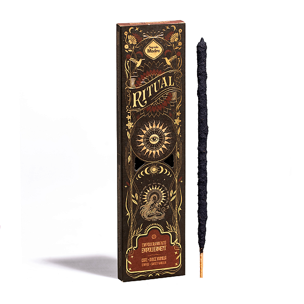 Incenso Sagrada Madre Ritual - Empoderamento ( Café e Baunilha Doce )