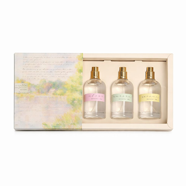 Kit Deo Colônias Orvalho da Serra 3 Fragrâncias (Alvor, Aurora e Serena) 50ml - Empório Essenza