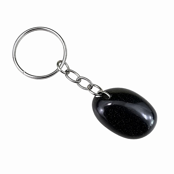 Chaveiro Pedra Obsidiana