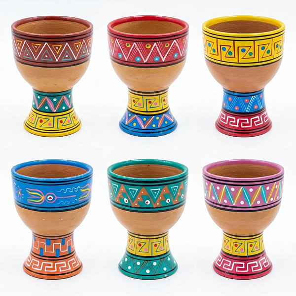 Copalera Peruana Cerâmica 13cm - Modelos Variados