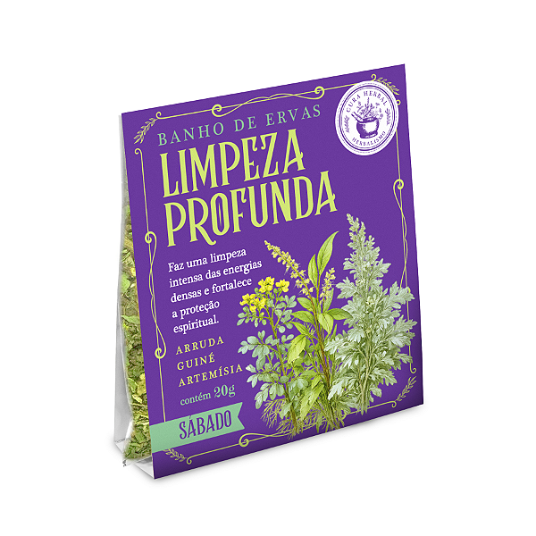 Linha Banho Semanal de 20g Limpeza Profunda - Sábado