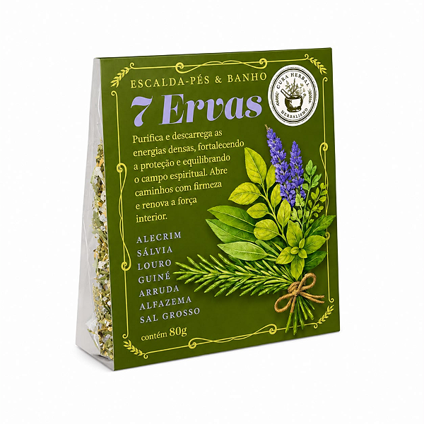 Linha Banho Boas Vibrações - Sete Ervas