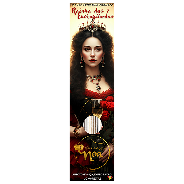 Incenso Noa - Rainha Das 7 Encruzilhadas - Varetas