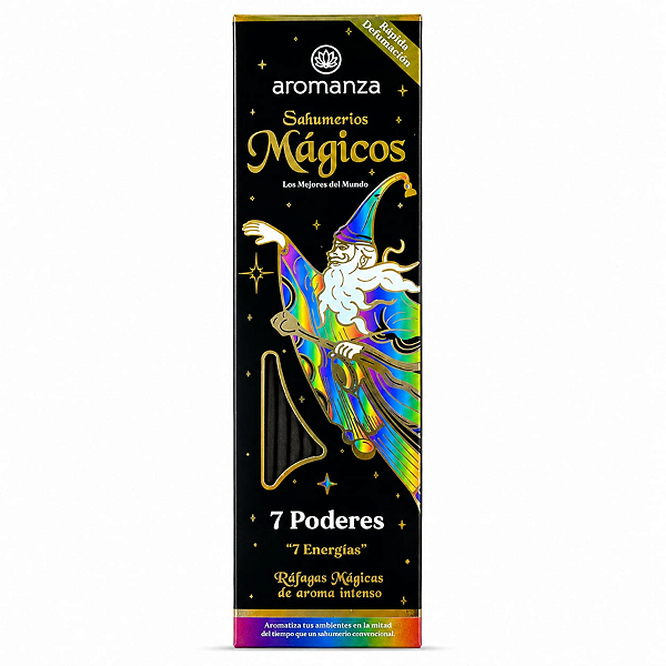 Incenso Aromanza Mágicos Vareta - 7 Poderes