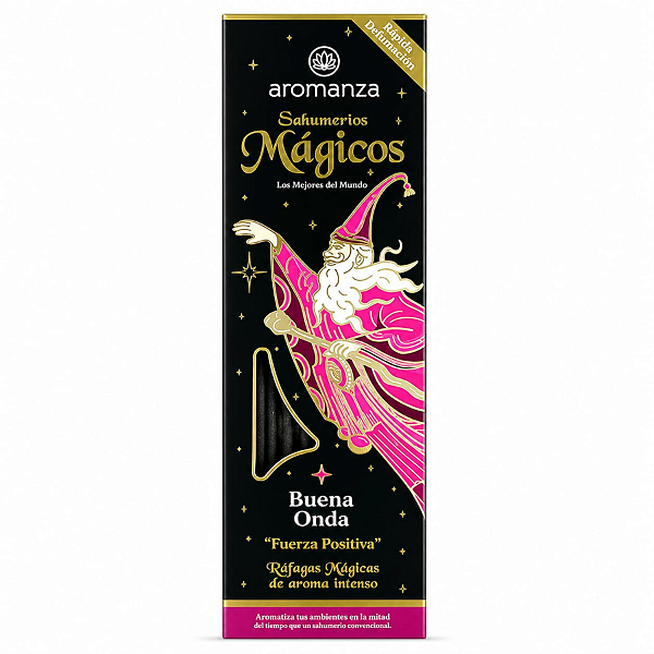 Incenso Aromanza Mágicos Vareta - Buena Onda